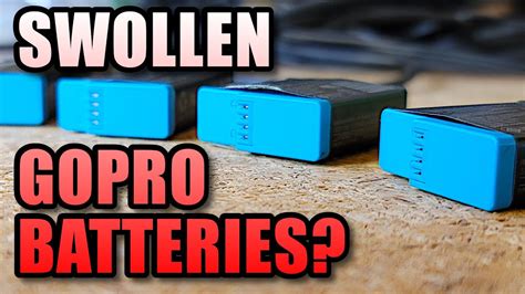 5 Tips To Prevent SWOLLEN GoPro Batteries YouTube