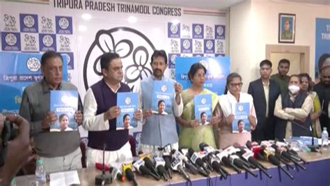 Tripura Polls 2023 Tmc Releases Election Manifesto Northeast Live