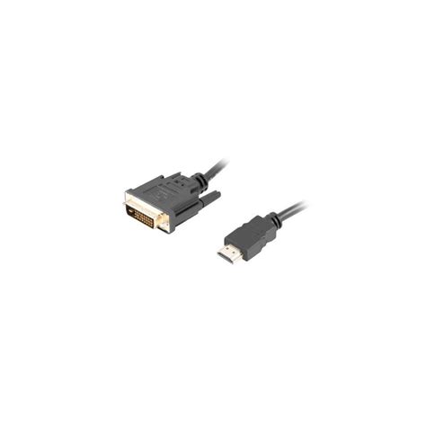 Lanberg Ca Hddv Cu Bk Adaptador De Cable De V Deo M Hdmi Tipo