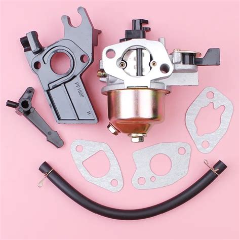 Carburetor With Fuel Line Insulator Spacer Gasket Set For Honda Gx