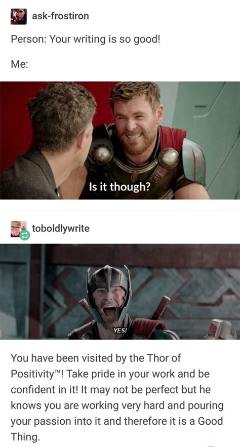 Tumblr Writer Problems Writing Problems Funny Relatable Thor