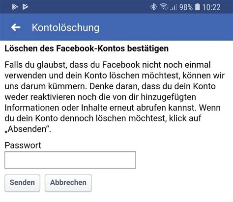 Facebook L Schen Das Konto Schlie En Es Wird Zeit