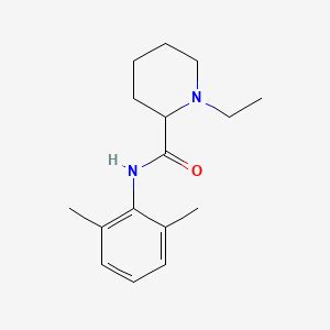 2 Piperidinecarboxamide N 2 6 Dimethylphenyl 1 Ethyl S1951897