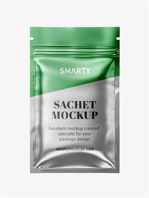 Metallic Pouch Mockup Smarty Mockups