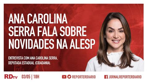 Boletim RDtv 03 05 2023 às 18h Ana Carolina Serra fala novidades na Alesp