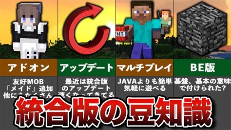 マイクラ統合版に隠された雑学と豆知識【ゆっくり解説】 Youtube