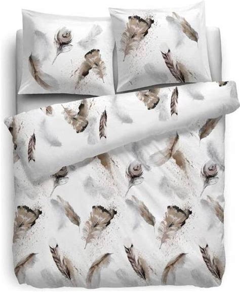 HNL Pure Cotton Birds Dekbedovertrek Eenpersoons 140x200 220 Cm