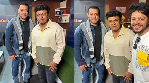 Shiva Rajkumar Meets Salman Khan In Mumbai Ahead Of Ghost Release