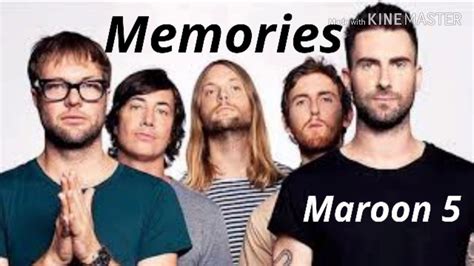 MEMORIES Lyrics Maroon 5 YouTube