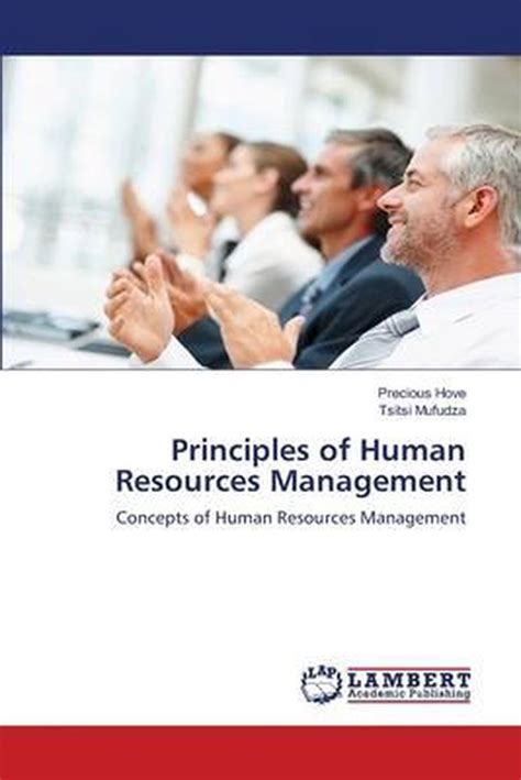 Principles Of Human Resources Management 9783659118340 Precious