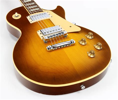 Sold 1996 Gibson Les Paul Standard Honey Burst Player Grade Clas Kansas City Vintage Guitars