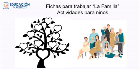 Fichas para trabajarLa FamiliaActividades Niños PDF