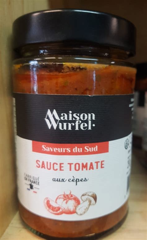 Sauce tomate aux Cèpes Le Cellier d Aquitaine