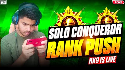 ACE TO CONQUEROR SOLO CONQUEROR RANK PUSH LIVE Shorts Bgmishorts