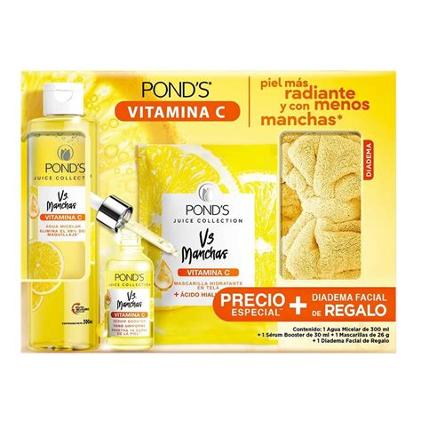 Kit Pond S Vs Manchas Juice Collection Con Vitamina C Ciddo