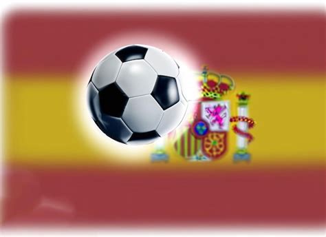 Premium Ai Image Flag Of Spain On A Soccer Ball