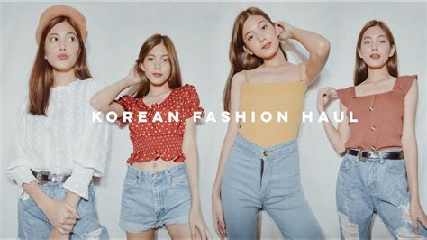 Korean Fashion Haul Ft Yesstyle Youtube