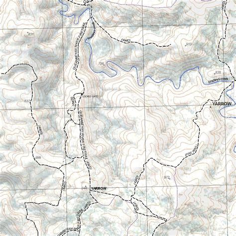 Getlost Map 8727 2s Hoskinstown Nsw Topographic Map V15 125000 By Getlost Maps Avenza Maps