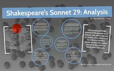 Shakespeare's Sonnet 29: Analysis by Bea Seño on Prezi