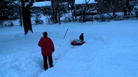 Sled Run Just Built Early Run Youtube