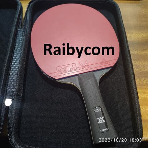 Bat Pingpong Tenis Meja LOKI 9 Star Karet Rxton V Ping Pong Bet Bad