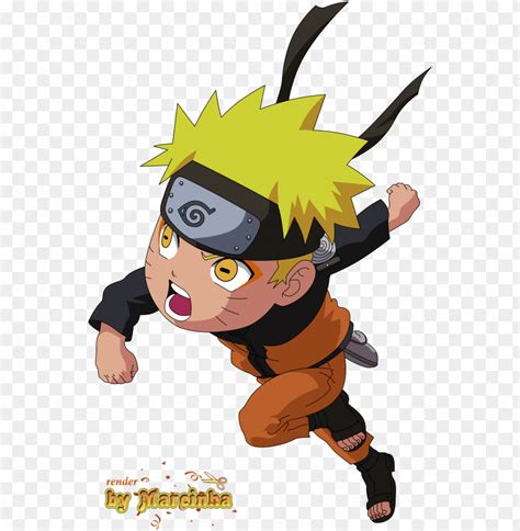 Chibi Naruto Uzumaki Sennin By Marcinha Naruto Png Chibi Png