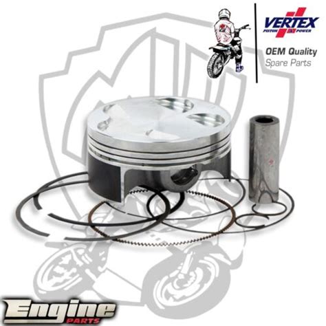 Piston Complet Vertex Kawasaki Kx F Comprim Mm