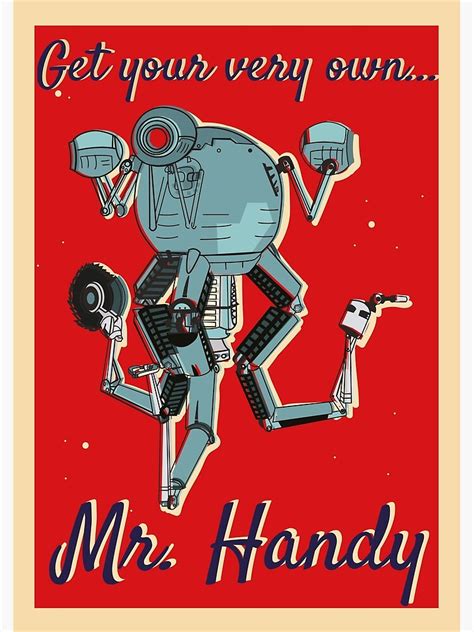 "Fallout - Mr. Handy" Canvas Print for Sale by PaiigeZilla | Redbubble