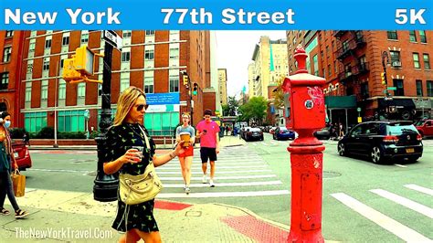 【5k】new York City Walking Tour Upper East Side 77th Street