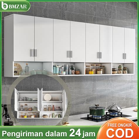 Jual Kitchen Set Atas 4 Pintu Lemari Dapur Gantung Minimalis Kabinet