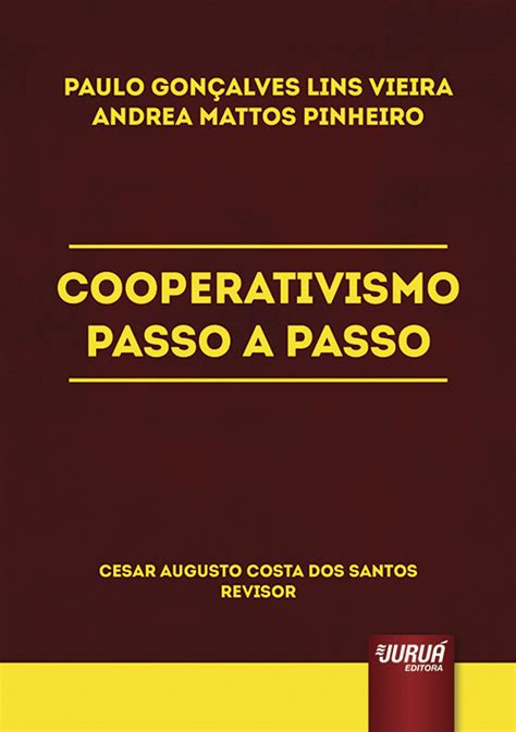 Livro Cooperativismo Passo A Passo Juristas