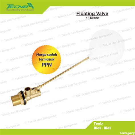 Jual Floating Valve Kuningan Pelampung Tangki Tandon Toren Air 1