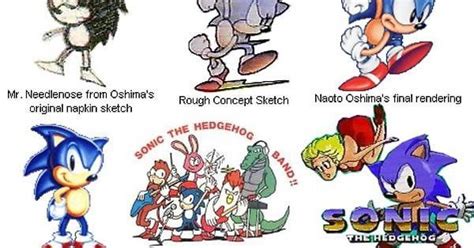 Heres Some Sonic The Hedgehog Early Concept Art Rgaming