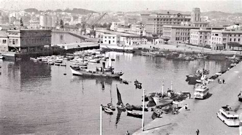 Dársena 1954 Fotografía antigua Fotos antiguas Foto