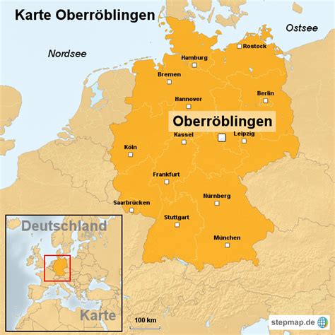 Stepmap Karte Oberr Blingen Landkarte F R Deutschland