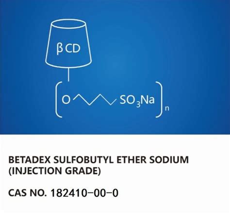 China Application Of Betadex Sulfobutyl Ether Sodium In Eye Drops