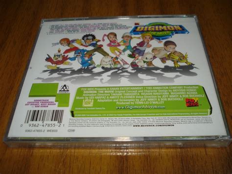 Cd Soundtrack Digimon The Movie Nuevo Y Sellado Mercado Libre