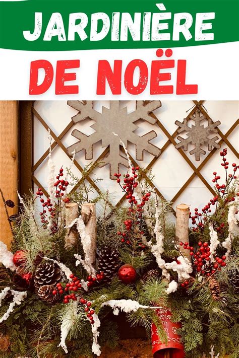 Jardinière De Noël Noel Deco Noel Table De Noël