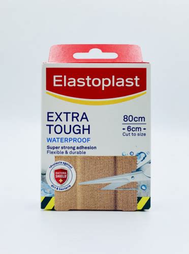 Elastoplast Extra Tough Waterproof Plaster 10cm X 6cm Cut To Size Ebay