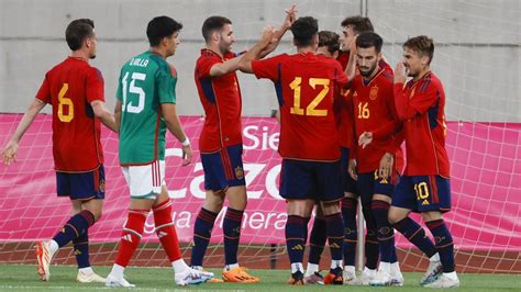 La Sub 21 Recupera A Hugo Guillamón Contra México Superdeporte