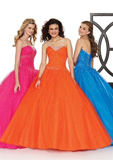 Orange Prom Dresses