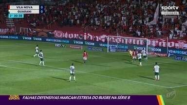 Globo Esporte Campinas Piracicaba Falhas Defensivas Marcam Estreia