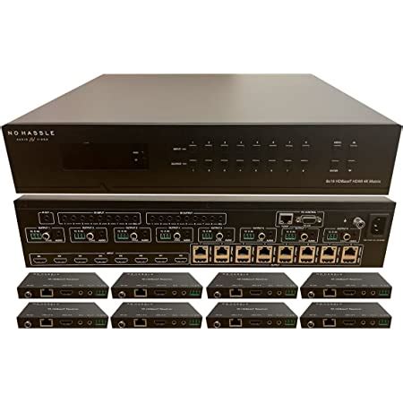 Amazon 8x8 HDMI 4K HDR Matrix Switcher 18GBPS Ultra YUV 4 4 4