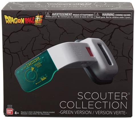 Dragon Ball Super Scouter Collection Green Bandai Merchandise