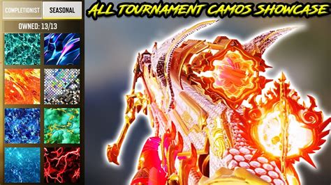 Mythic Dlq Lotus Flames With Various Tournament Camos Showcase In