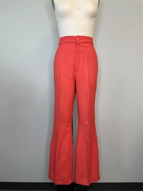 Red Orange S Trousers Gem