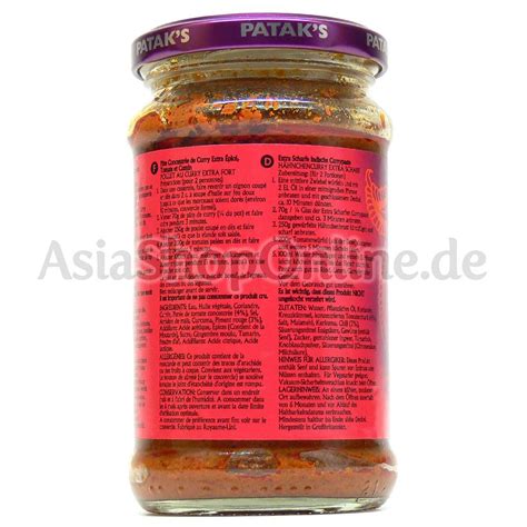 Pataks Exta Hot Curry Paste