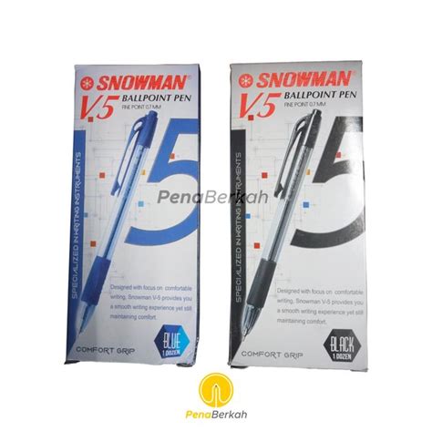 Jual Bolpoin Pulpen Pena Snowman V Mm Di Lapak Atkpoint Bukalapak