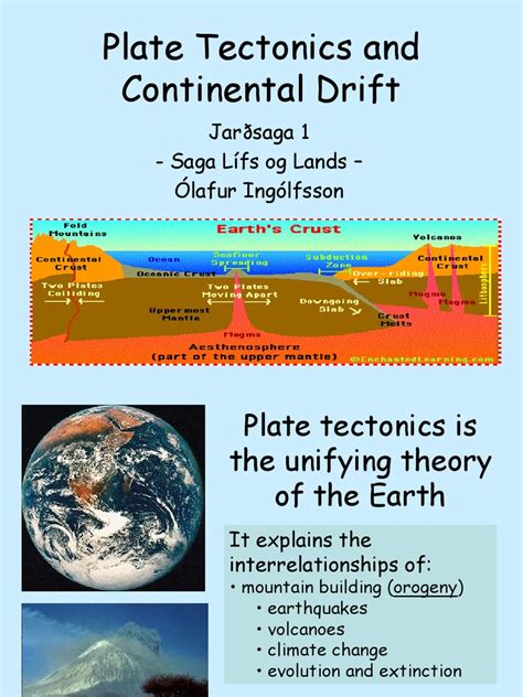 5 Continental Drift And Plate Tectonics Plate Tectonics Earth