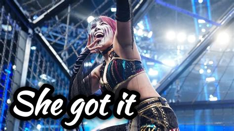 Asuka Wins Wwe Womens Elimination Chamber Youtube